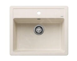 Blanco Legra 6 - Fregadero De Silgranite, 585x500 Mm, Blanco Suave 527086