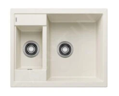 Blanco Metra 6 - Fregadero De Silgranite, 615x500 Mm, Blanco Suave 527113