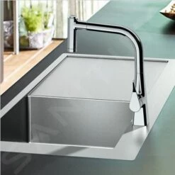Hansgrohe Fregaderos - Fregadero Sobre Encimera S717-F450, Acero Inoxidable 43307800 -Cocina Artículos Tienda 02e4e7ee207237c3ea046d40