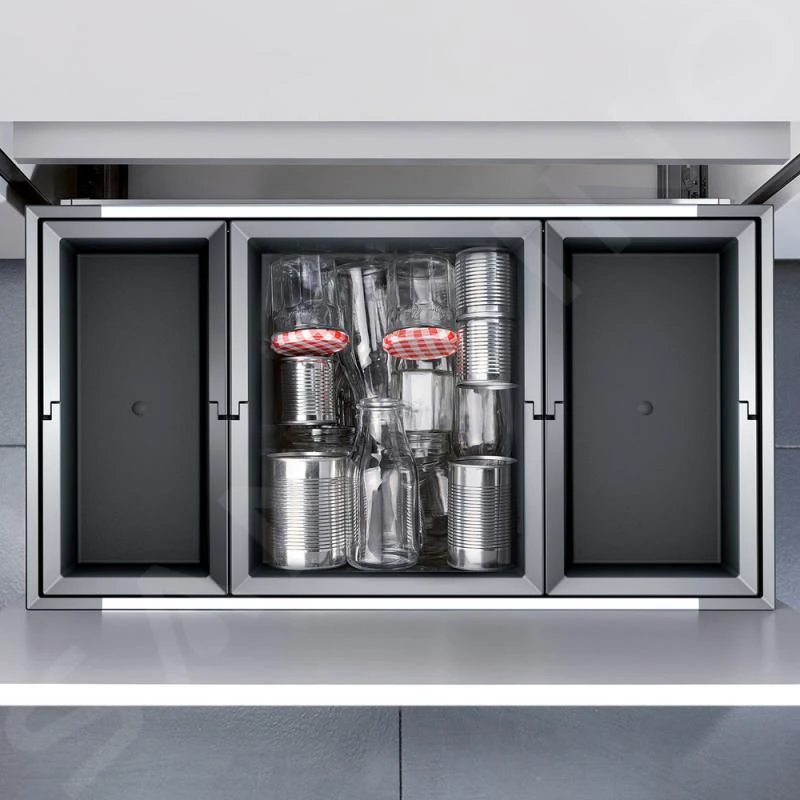 Blanco Flexon II - Cubo De Basura Extraíble, Con Compartimientos Separados, 65 L 525221 3 Blanco Flexon II - Cubo De Basura Extraíble, Con Compartimientos Separados, 65 L 525221 - Imagen 3