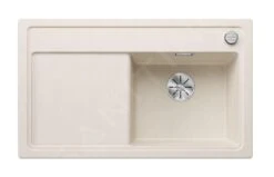 Blanco Zenar 45 - Fregadero De Silgranite, 860x510 Mm, Con Control De Desagüe, InFino, Blanco Suave 527178