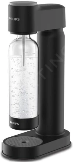 Philips GoZero - Máquina Para Hacer Agua Con Gas Lite Con Accesorios, Negro ADD4901BK/10 -Cocina Artículos Tienda 0c84e632331f3572b102c0c5