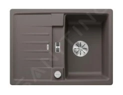 Blanco Lexa 40 - Fregadero De Silgranite, 680x500 Mm, Con Control De Desagüe, InFino, Gris 527275