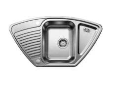 Blanco Tipo 9 - Fregadero, 930x510 Mm, Con Control De Desagüe, Acero Inoxidable 526338