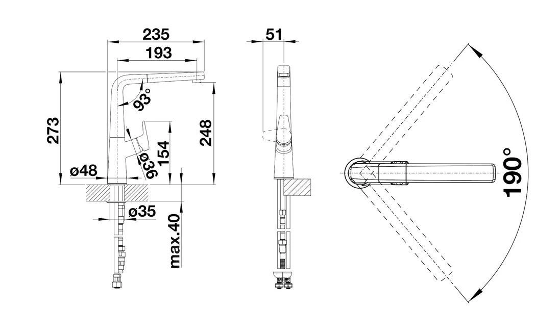 Blanco Avona S - Grifo De Fregadero Con Caño Extraíble, Blanco Suave 526929 2 Blanco Avona S - Grifo De Fregadero Con Caño Extraíble, Blanco Suave 526929 - Imagen 2
