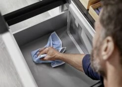 Blanco Flexon II - Cubo De Basura Extraíble Empotrado, Con Compartimientos Separados, Capacidad 49 L 526641 -Cocina Artículos Tienda 18c0036bedc7847a833b6bbe 3