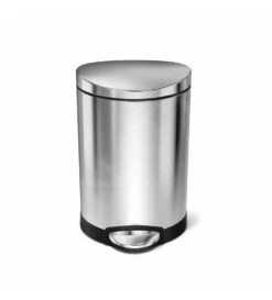 Simplehuman Cubos De Basura - Cubo De Basura 6 L, Acero Inoxidable Cepillado CW1834CB