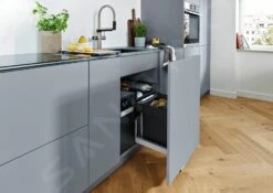 Blanco Select - Cubo De Basura Empotrado, Capacidad 30 L 526304 -Cocina Artículos Tienda 24af67dc069ac1d4f9f20c6e