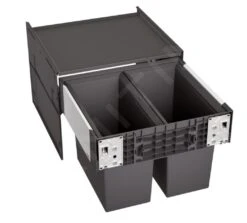 Blanco Select - Cubo De Basura Empotrado, Con Compartimento, Capacidad 38 L 526201