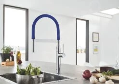 Grohe Essence - Flexo Para Grifería De Fregadero, Azul 30321TY0 -Cocina Artículos Tienda 27e260fca4f642615dc07f3d
