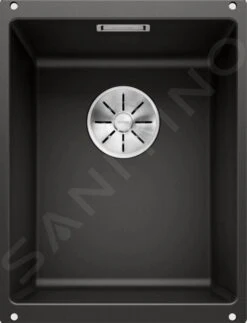 Blanco Subline 320 - Fregadero De Silgranite, 350x460 Mm, Negro 525983
