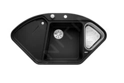 Blanco Delta II - Fregadero De Silgranite, 1042x560 Mm, Con Accesorios, InFino, Antracita 523670