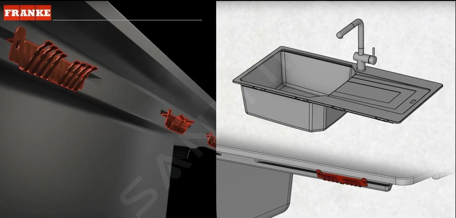 Franke Urban - Fregadero De Fragranite UBG 610-56, 560x500 Mm, Blanco Hielo 114.0582.770 4 Franke Urban - Fregadero De Fragranite UBG 610-56, 560x500 Mm, Blanco Hielo 114.0582.770 - Imagen 4