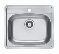 Alveus More - Fregadero 560x500 Mm, Acero Inoxidable 1106813