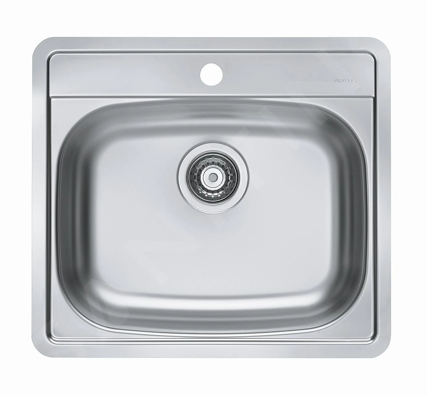 Alveus More - Fregadero 560x500 Mm, Acero Inoxidable 1106813 1 Alveus More - Fregadero 560x500 Mm, Acero Inoxidable 1106813