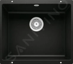 Blanco Rotan 500 - Fregadero De Silgranite, 530x460 Mm, Negro 526098