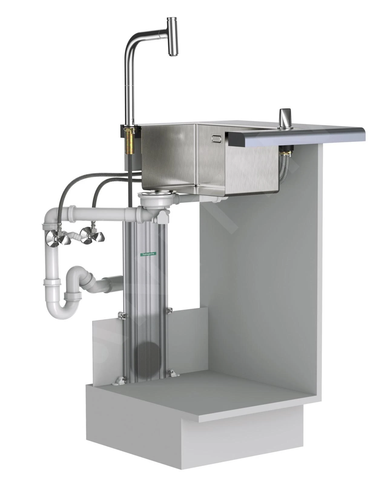 Hansgrohe Talis M51 - Grifo De Fregadero Talis Con Ducha Extraíble, SBox, EcoSmart, Cromo 73876000 3 Hansgrohe Talis M51 - Grifo De Fregadero Talis Con Ducha Extraíble, SBox, EcoSmart, Cromo 73876000 - Imagen 3