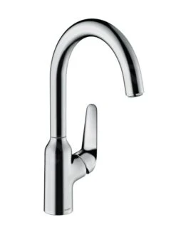 Hansgrohe Focus M42 - Grifo De Fregadero M421-H220, Cromo 71802000