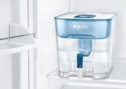 Brita Jarras De Filtrado - Dispensador De Agua Filtrada Flow Memo, Capacidad 8200 Ml, Azul 1039277 -Cocina Artículos Tienda 377c87c0ce1d51f032a236a9