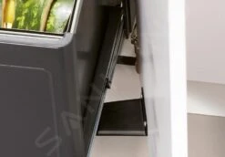 Blanco Botton Pro - Cubo De Basura Extraíble, Con Separación, Capacidad 26 L 517468 -Cocina Artículos Tienda 393f306866896538c6317662 1