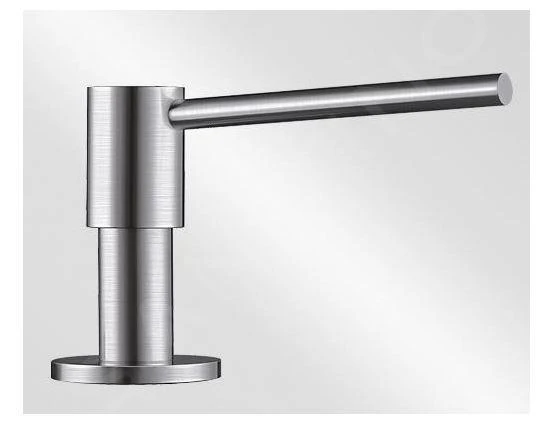 Blanco Accesorios - Dispensador De Detergente Piona, Acero Inoxidable 517537 3 Blanco Accesorios - Dispensador De Detergente Piona, Acero Inoxidable 517537 - Imagen 3