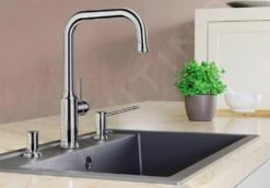 Blanco Livia S - Grifo De Fregadero Con Salida Extraíble, Cromo 521288 5 Blanco Livia S - Grifo De Fregadero Con Salida Extraíble, Cromo 521288 -Cocina Artículos Tienda 3e26b8d26be05c39b834dc43