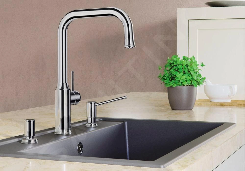 Blanco Livia S - Grifo De Fregadero Con Salida Extraíble, Cromo 521288 3 Blanco Livia S - Grifo De Fregadero Con Salida Extraíble, Cromo 521288 - Imagen 3