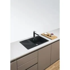 Franke Centro - Fregadero De Fragranite CNG 611-78 TL/7, 780x500 Mm, ónix 114.0637.510 -Cocina Artículos Tienda 3f7cde21af1977c45bc4f686
