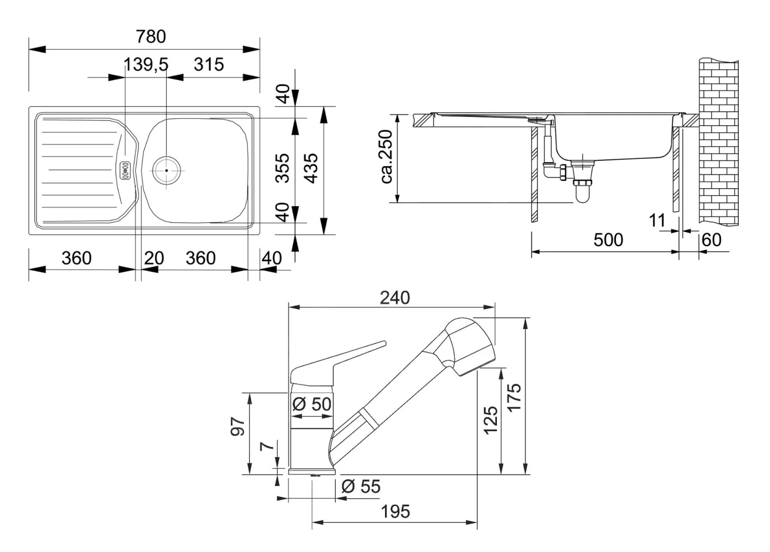Franke Conjuntos De Cocina - Conjunto De Cocina N10, Fregadero De Acero Inoxidable ETN 614 N ETHOS + Grifo FB 9547.031, Cromo 101.0684.389 2 Franke Conjuntos De Cocina - Conjunto De Cocina N10, Fregadero De Acero Inoxidable ETN 614 N ETHOS + Grifo FB 9547.031, Cromo 101.0684.389 - Imagen 2