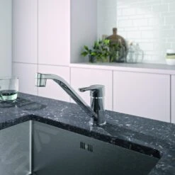 Ideal Standard Alpha - Grifo De Cocina, Cromo BC490AA -Cocina Artículos Tienda 4294c1e10b8634cf96875a66