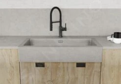 Blanco Vintera XL 9 - Fregadero De Silgranite, 896x510 Mm, Roca Gris 526102 -Cocina Artículos Tienda 46e60716bdddae5489ae4b24