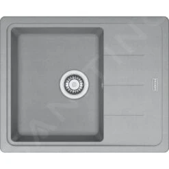 Franke Conjuntos De Cocina - Conjunto G172, Fregadero De Fragranite BFG 611-62 Y Grifo FP 9000.084, Piedra Gris/piedra Gris 114.0619.581 -Cocina Artículos Tienda 47310be4167eb255aafff67d