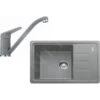 Franke Conjuntos De Cocina - Conjunto De Cocina G117, Fregadero De Fragranite BSG 611-62, Piedra Gris + Grifo FC 9541.084, Piedra Gris 114.0440.712
