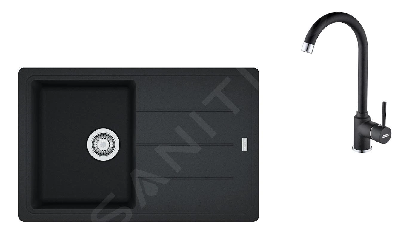 Franke Conjuntos De Cocina - Conjunto G173, Fregadero De Fragranite BFG 611-78 Y Grifo FP 9000.071 ónix/ónix 114.0619.586 1 Franke Conjuntos De Cocina - Conjunto G173, Fregadero De Fragranite BFG 611-78 Y Grifo FP 9000.071 ónix/ónix 114.0619.586