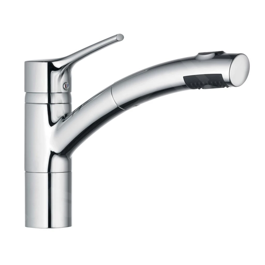 Kludi Trendo - Grifo Monomando De Fregadero Con Ducha Extraíble, Cromo 335810575 1 Kludi Trendo - Grifo Monomando De Fregadero Con Ducha Extraíble, Cromo 335810575