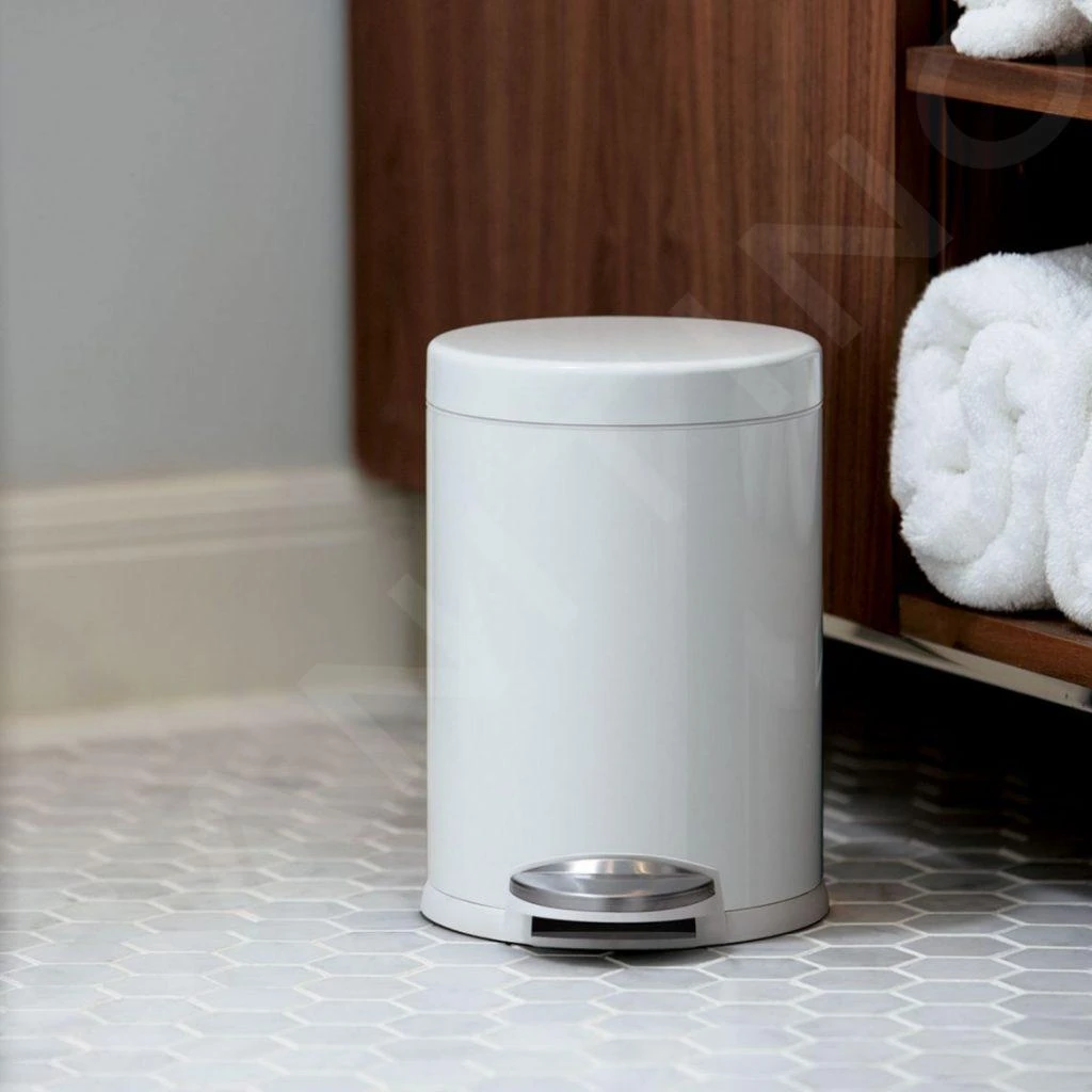 Simplehuman Cubos De Basura - Cubo De Basura 4,5 L, Blanco CW1853CB 5 Simplehuman Cubos De Basura - Cubo De Basura 4,5 L, Blanco CW1853CB - Imagen 5