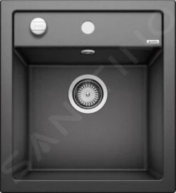 Blanco Dalago 45 - Fregadero De Silgranite, 465x510 Mm, Con Control De Desagüe, Antracita 517156