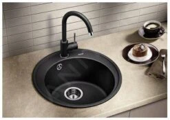 Blanco Riona 45 - Fregadero De Silgranite, Diámetro 500 Mm, Antracita 521396 -Cocina Artículos Tienda 4e77fa56ed8f8f0885ec0cd2