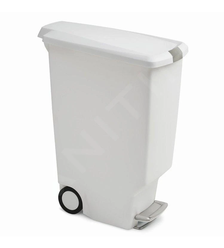 Simplehuman Cubos De Basura - Cubo De Basura Slim 40 L, Blanco CW1362 3 Simplehuman Cubos De Basura - Cubo De Basura Slim 40 L, Blanco CW1362 - Imagen 3