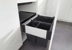 Blanco Select - Cubo De Basura Empotrado, Con Compartimento, Capacidad 46 L 526205 -Cocina Artículos Tienda 53d7b871f5e95250777f2919