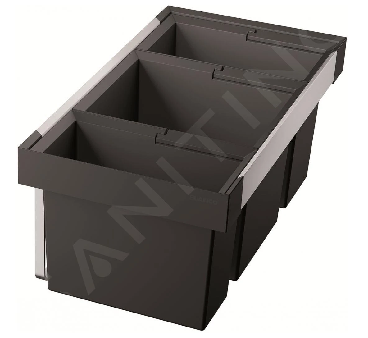 Blanco Flexon II - Cubo De Basura Extraíble, Con Compartimientos Separados, 65 L 525221 1 Blanco Flexon II - Cubo De Basura Extraíble, Con Compartimientos Separados, 65 L 525221