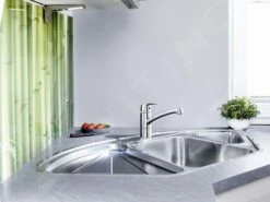 Hansa Pinto - Grifo De Fregadero, Cromo 45082293 -Cocina Artículos Tienda 587017f1818da012911a63bc