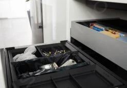 Blanco Select - Cubo De Basura Empotrado, Con Compartimento, Capacidad 46 L 526210 -Cocina Artículos Tienda 598bdeb7b19a847e1768ef37