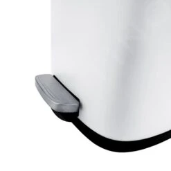 Nimco Cubos De Basura - Cubo De Basura 5 L, Blanco Mate KOS 8005-05 -Cocina Artículos Tienda 5a2d1c2a751f981451ccca54