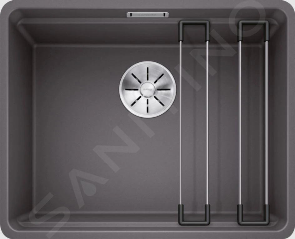 Blanco Etagon 500 - Fregadero De Silgranite, 527x427 Mm, Con Guías, Roca Gris 526344 1 Blanco Etagon 500 - Fregadero De Silgranite, 527x427 Mm, Con Guías, Roca Gris 526344