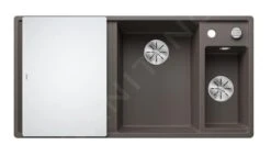 Blanco Axia III 6 - Fregadero De Silgranite, 1000x510 Mm, Con Control De Desagüe Y Accesorios, InFino, Gris 527228 -Cocina Artículos Tienda 5c4b4f8a2de6386293c3608f