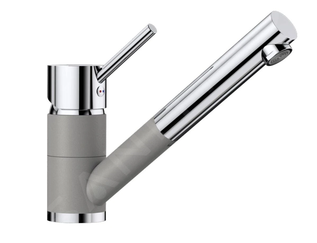 Blanco Antas S - Grifo De Fregadero Con Salida Extraíble, Alumunio/cromo 515349 1 Blanco Antas S - Grifo De Fregadero Con Salida Extraíble, Alumunio/cromo 515349