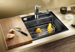 Blanco Dalago 5 - Fregadero De Silgranite, 515x510 Mm, Con Control De Desagüe, Antracita 518521 -Cocina Artículos Tienda 6261ca7b7a878e62da083400