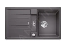 Blanco Lexa 45 - Fregadero De Silgranite, 860x500 Mm, InFino, Roca Gris 524901