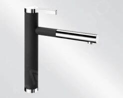 Blanco Linee S - Grifo De Fregadero Con Salida Extraíble, Negro/cromo 526171 -Cocina Artículos Tienda 63c68c4d42aacfdb881dadab